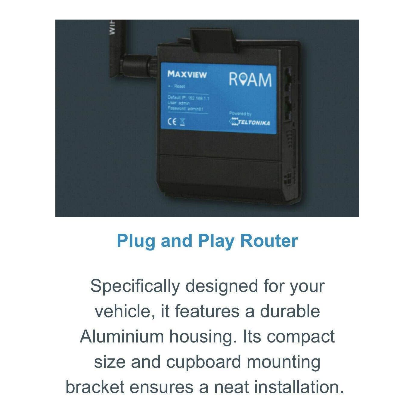 Maxview Roam Mobile 3G/4G Wifi System MXL050