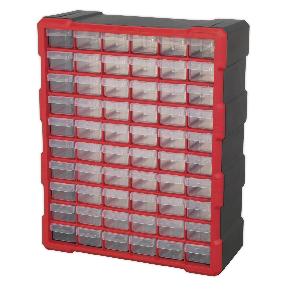 Sealey Cabinet Box 60 Drawer Red/Black APDC60R