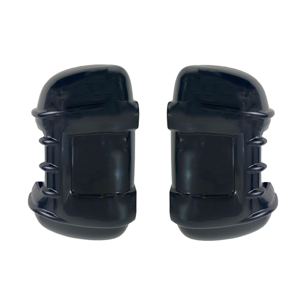Milenco Motorhome Mirror Protectors Guards Black fits Fiat Ducato Peugeot Boxer
