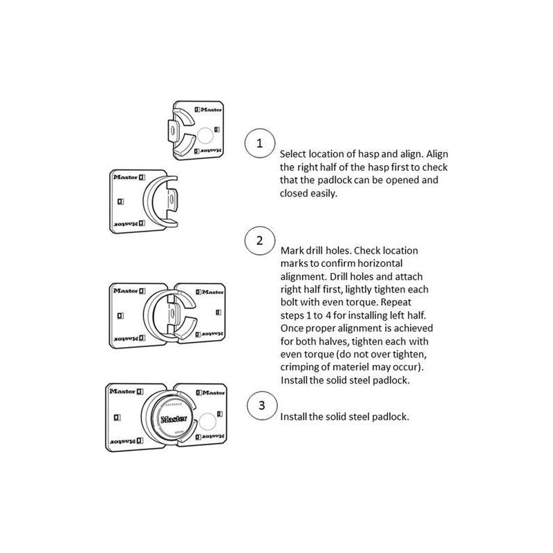 Master Lock Van Lock