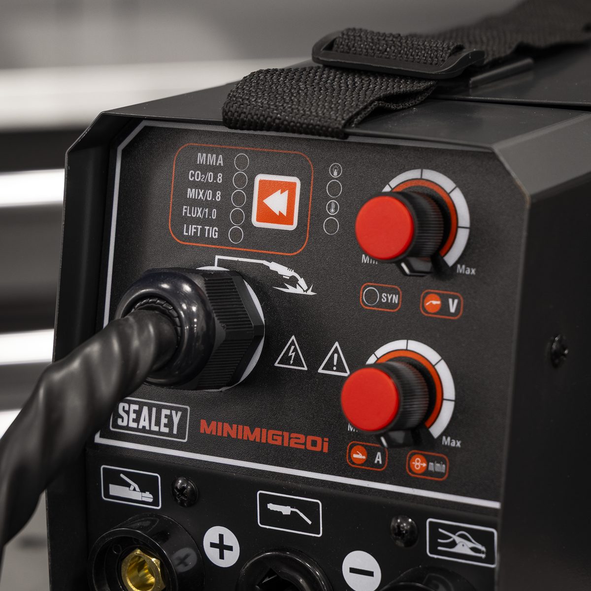Sealey MIG/TIG & MMA Inverter Welder 120A 230V MINIMIG120i