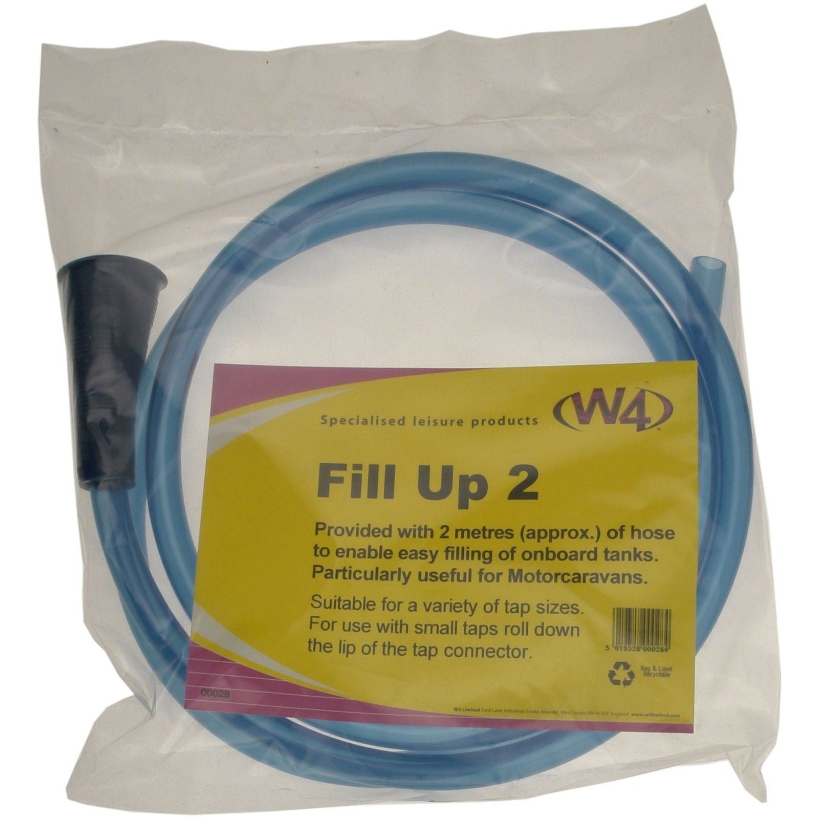 W4 Fill-Up Hose 2M 00028