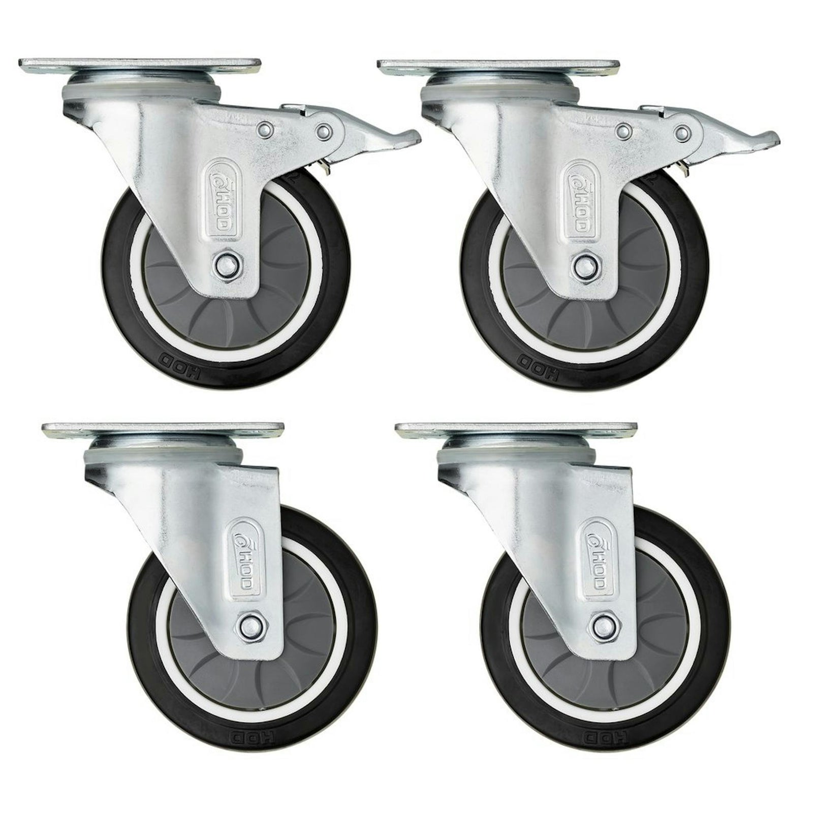 BUNKER 4 Piece Castor Wheel Set - YMS400-CS