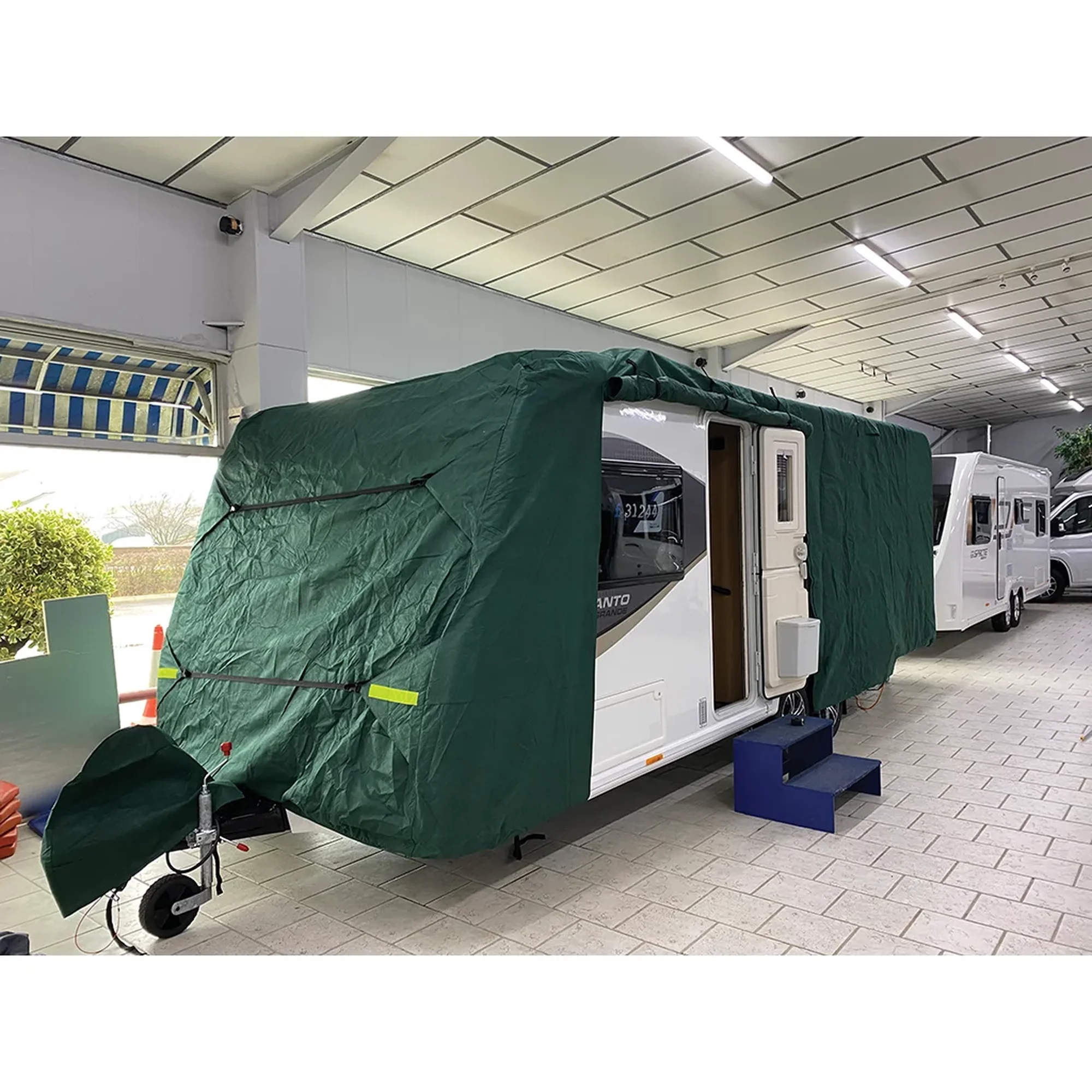Unbranded Caravan Cover Max Medium 420x510cm Green