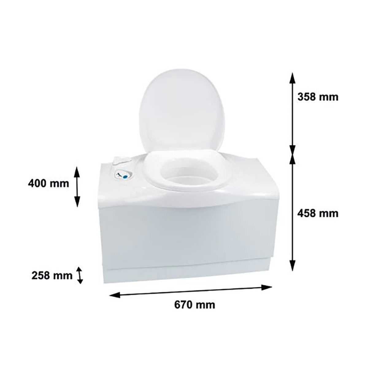 Thetford C403 Cassette Toilet Left Hand (OE Version)