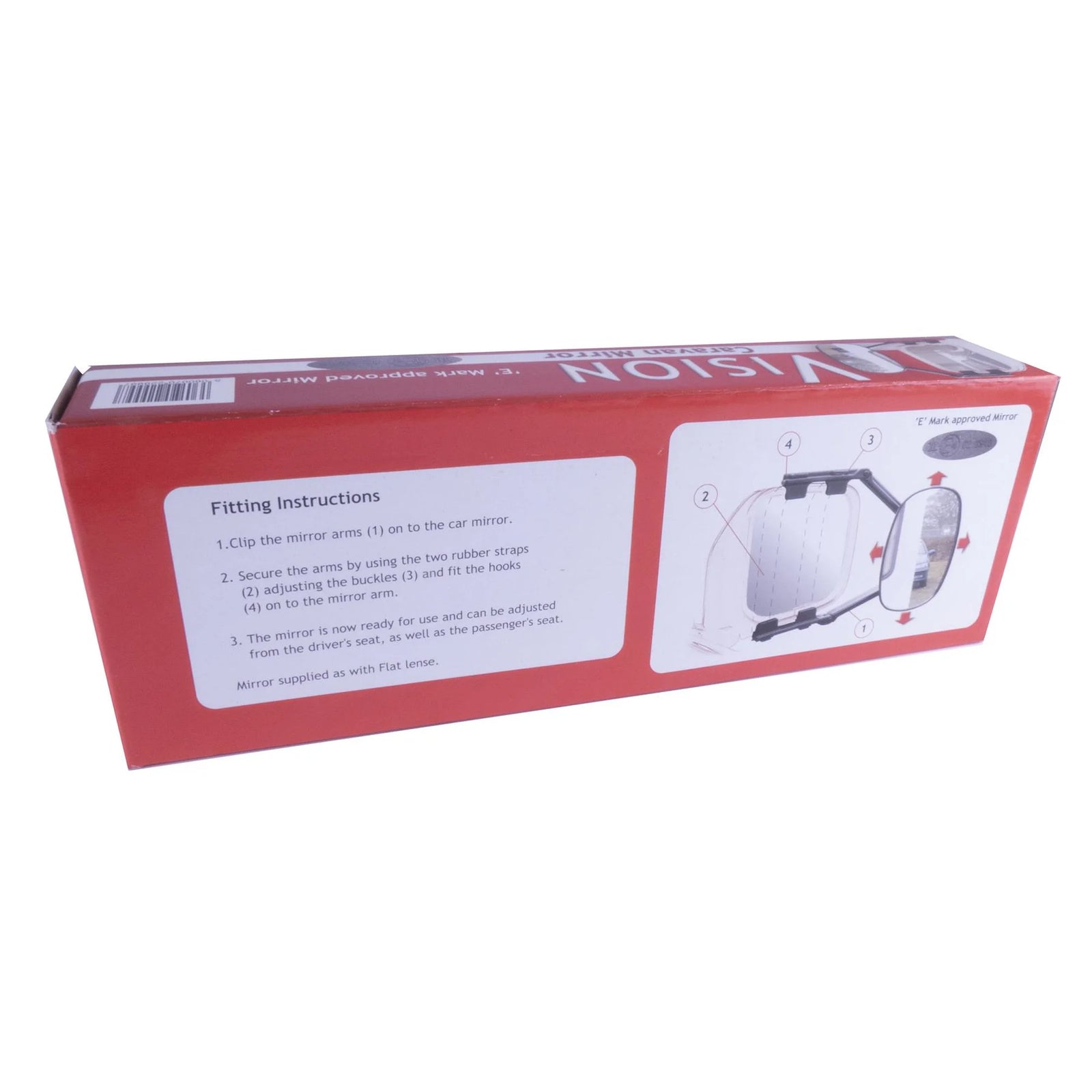 PLS 4x4 Towing Mirror Vision E Approved SM0060