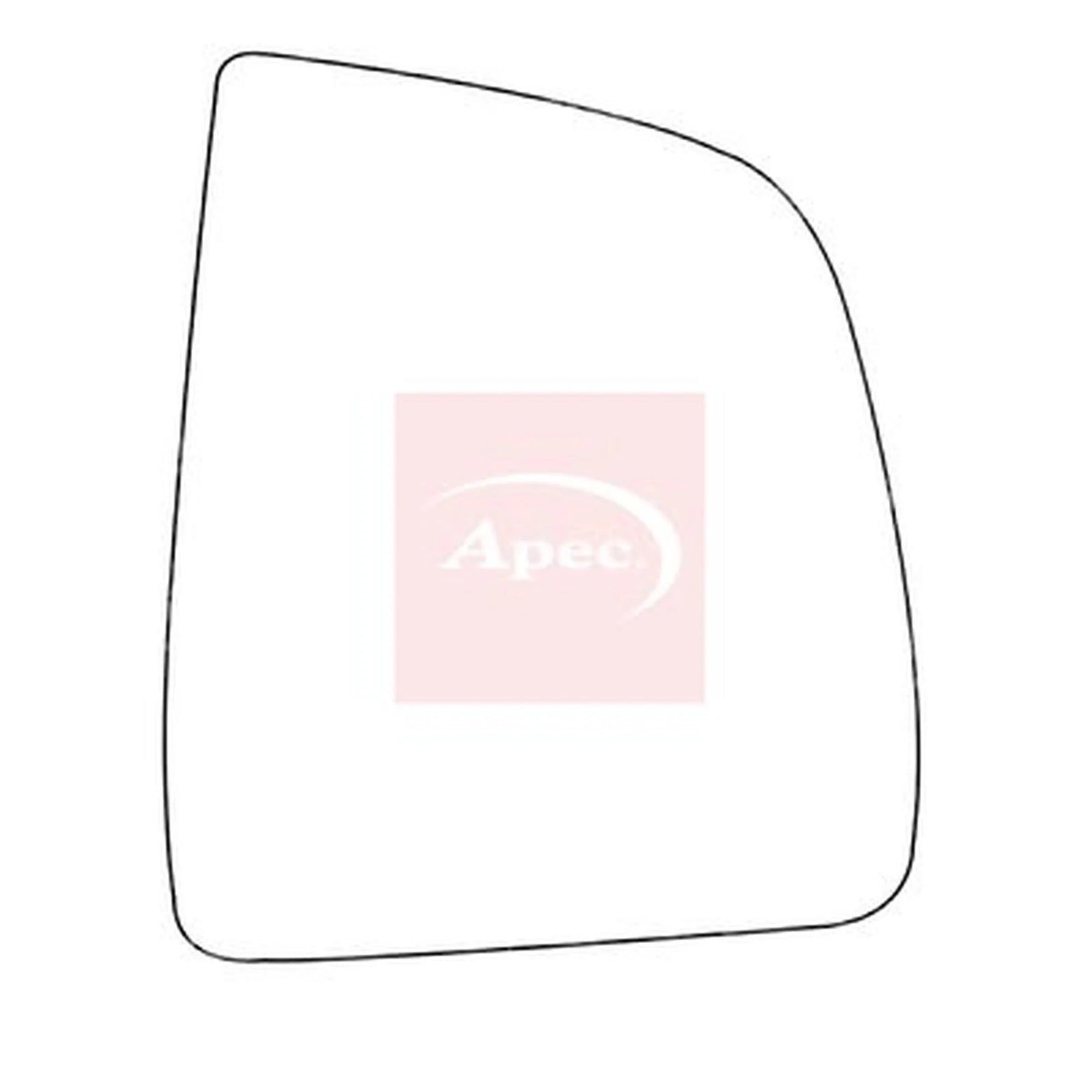 Apec Exterior Wing Mirror Glass Right AMS2228