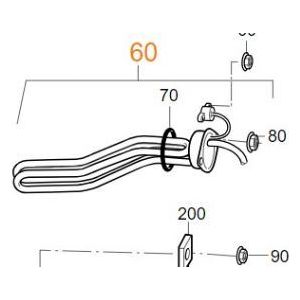 Truma Heating Element 230V/850W 70020-00270