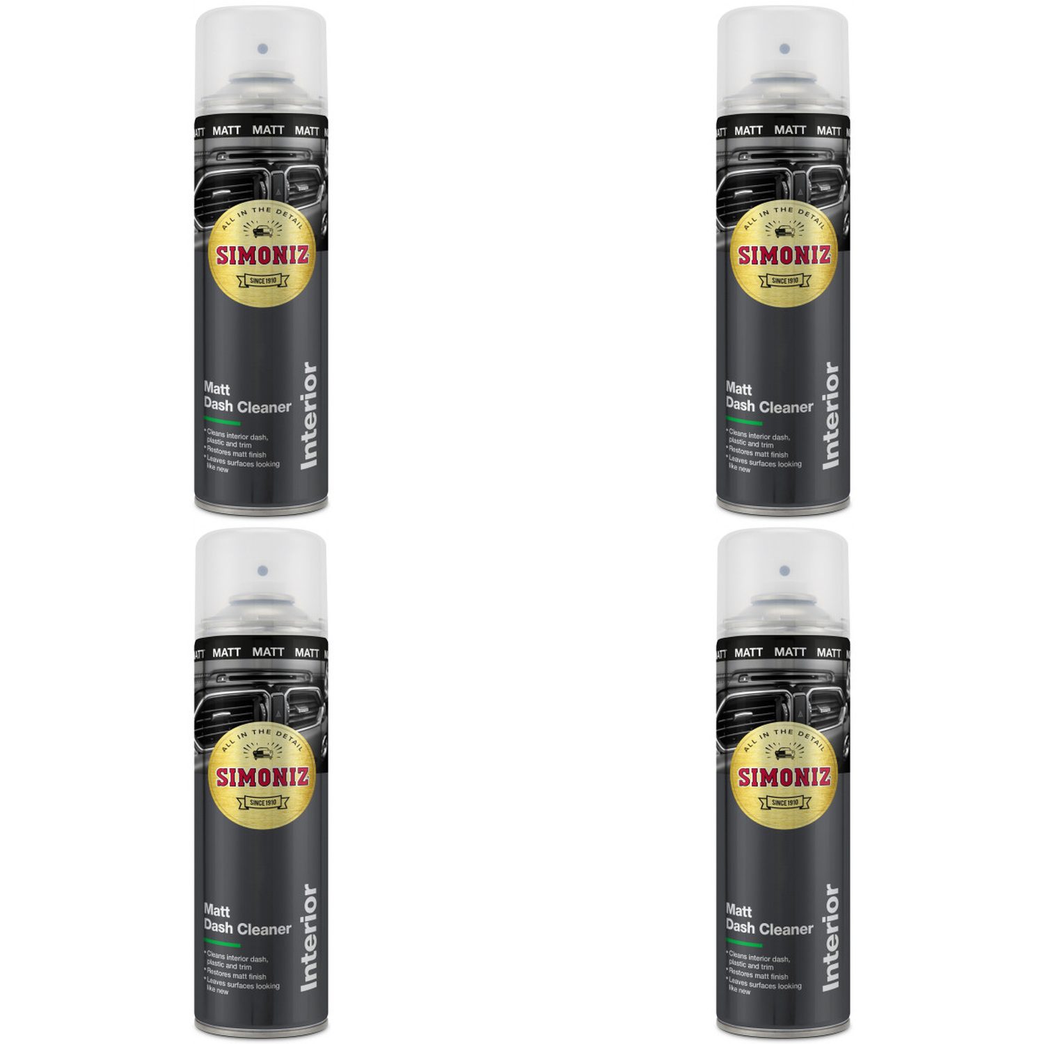 Simoniz Dashboard Cleaner - 500ml UV Protection