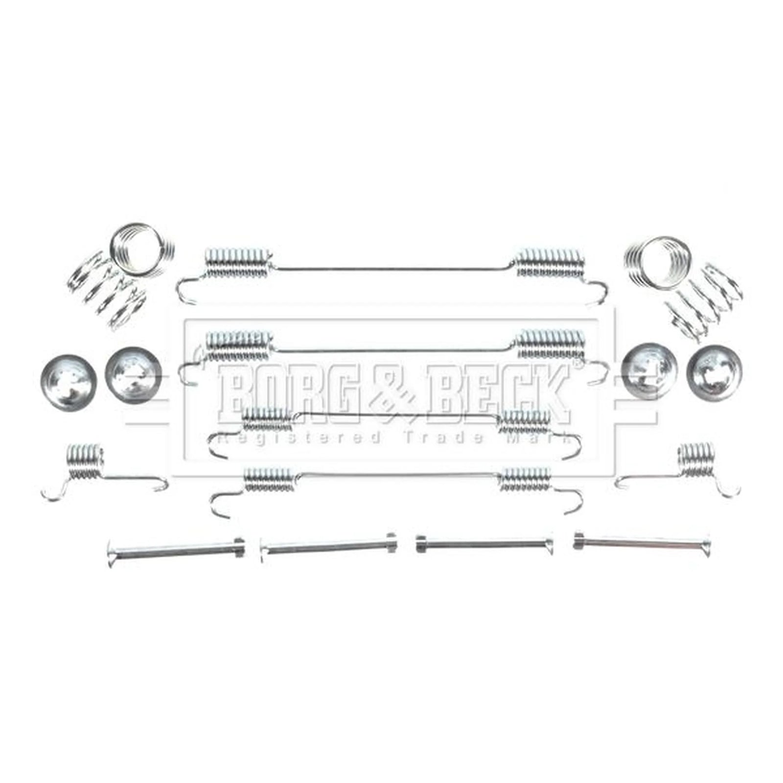 Borg & Beck Brake Shoe Accessory Kit Rear BBK6365