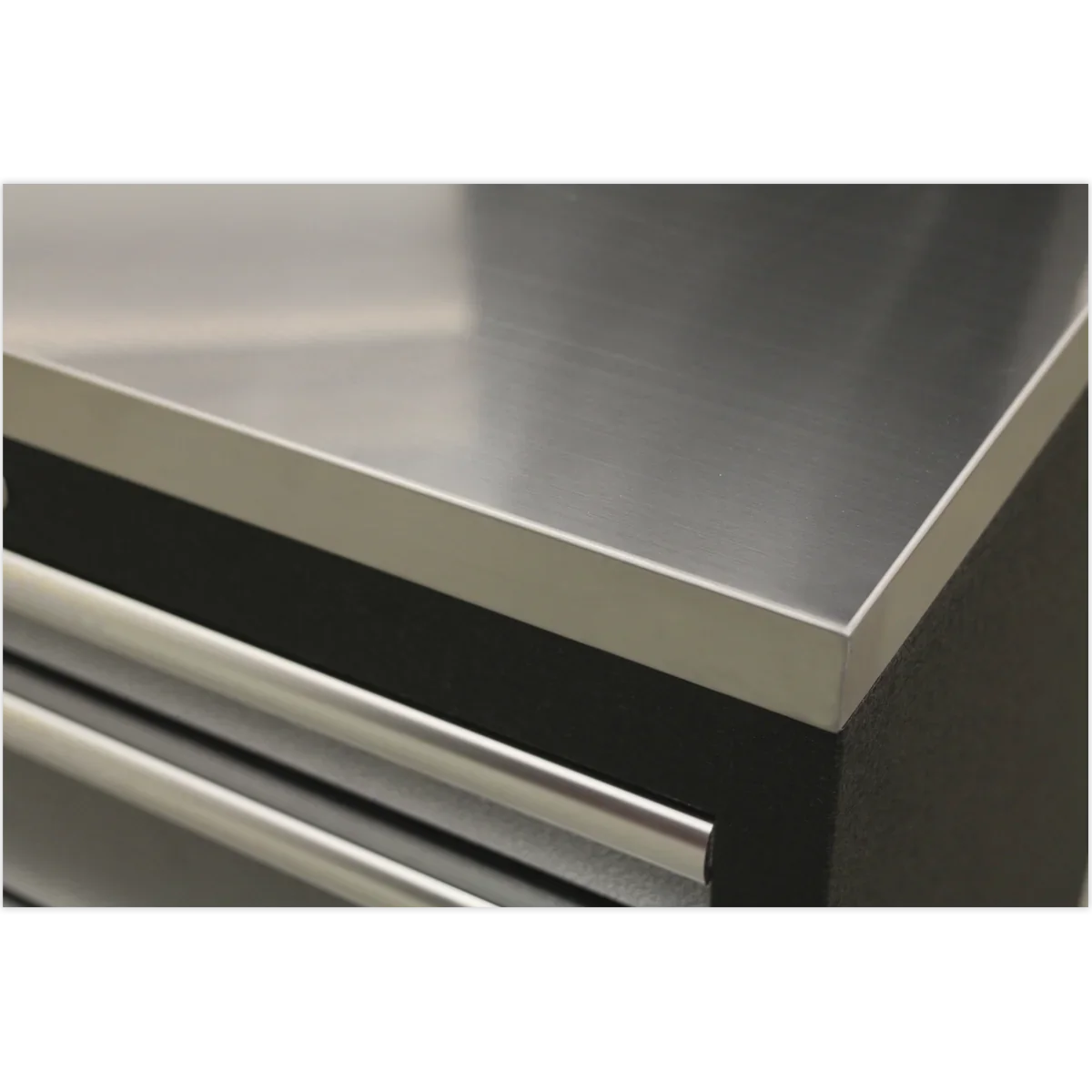 Sealey Superline PRO Storage System 2.04m with Stainless Steel Worktop