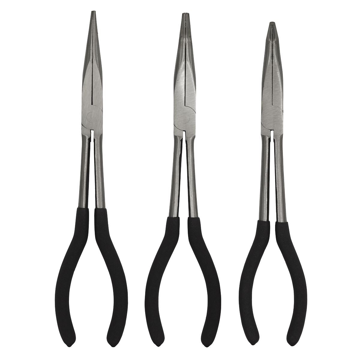 Seigen by Sealey Needle Nose Pliers Set 3pc 275mm S0433