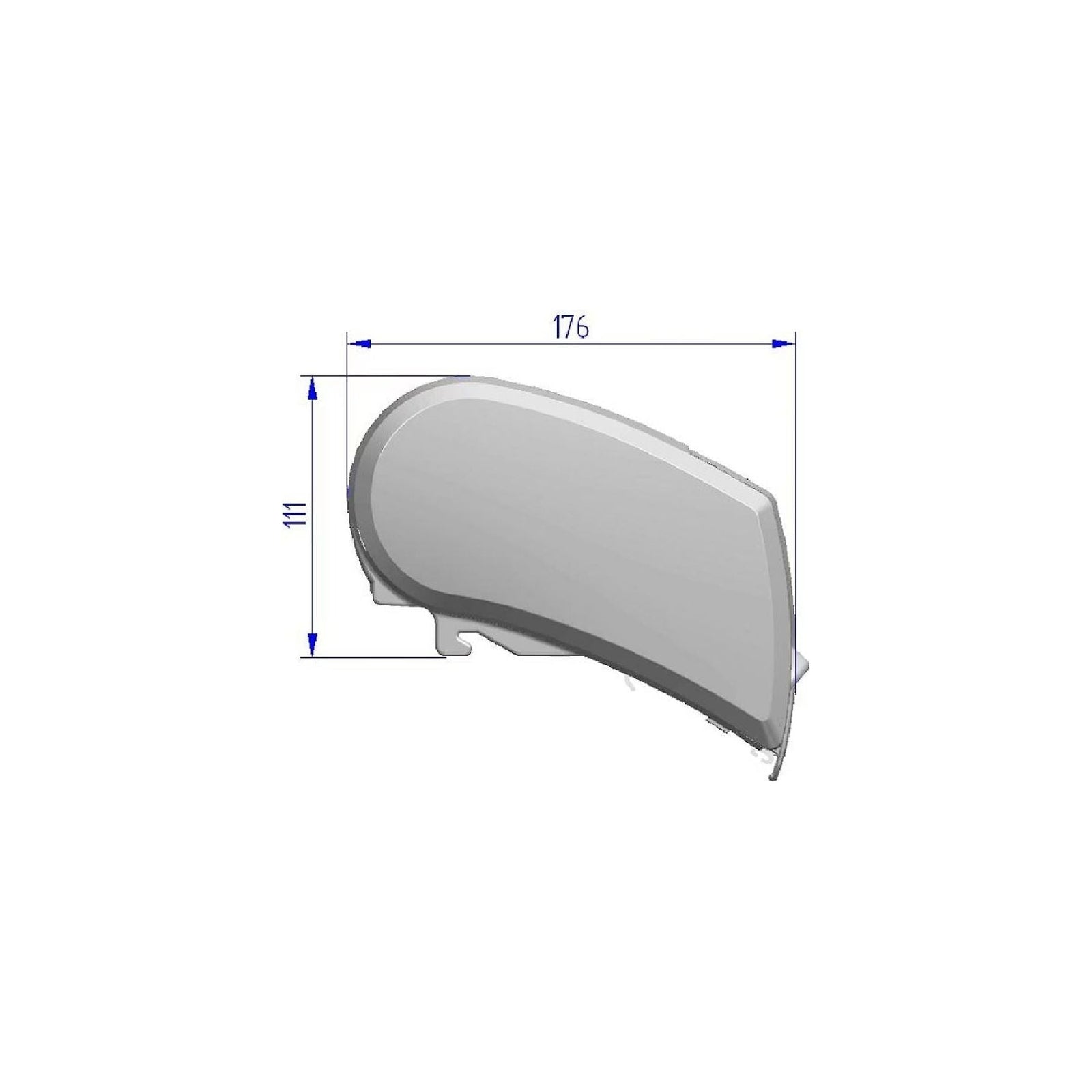 Thule Omnistor 9200 roof awning 5.00x3.00m anodised gray frame, fabric mystic gray
