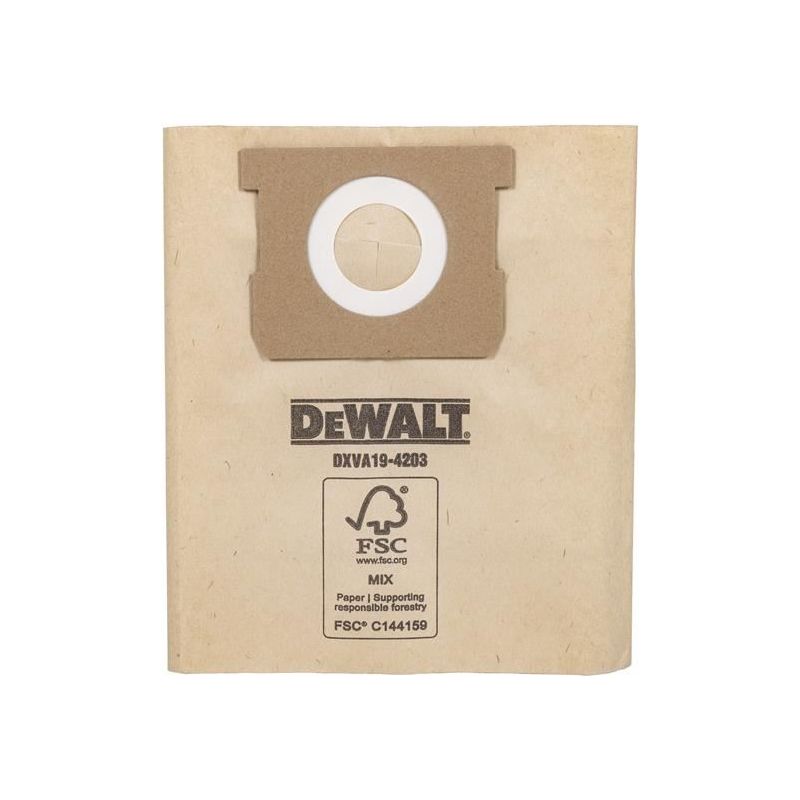 Dewalt Vacuum DXVA19-4203 Dust Bag (3 Pack)