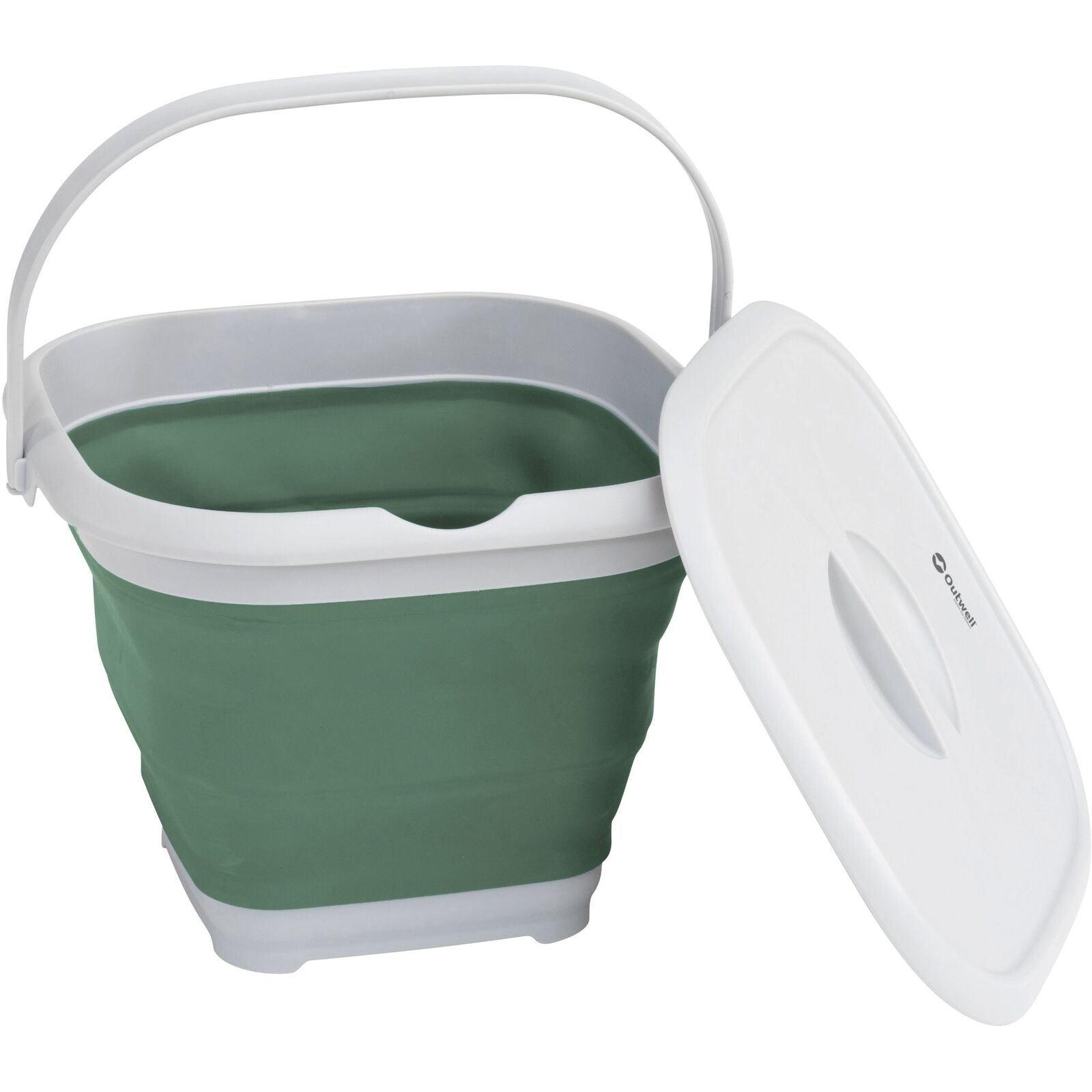 Outwell Collaps Collapsible Bucket Square w/lid 9l