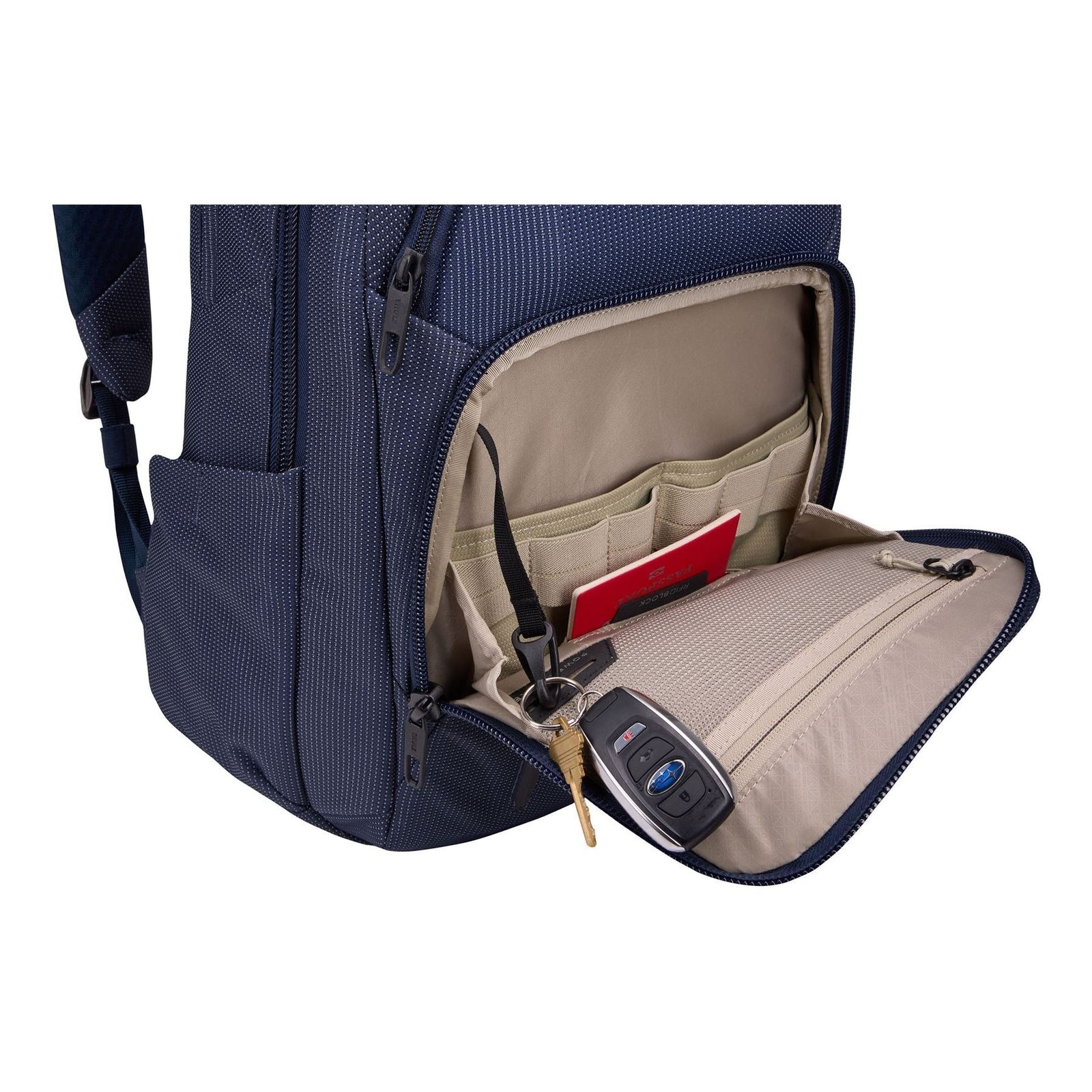 Thule Crossover 2 Laptop Rucksack 20L Dress Blue Laptop Backpack