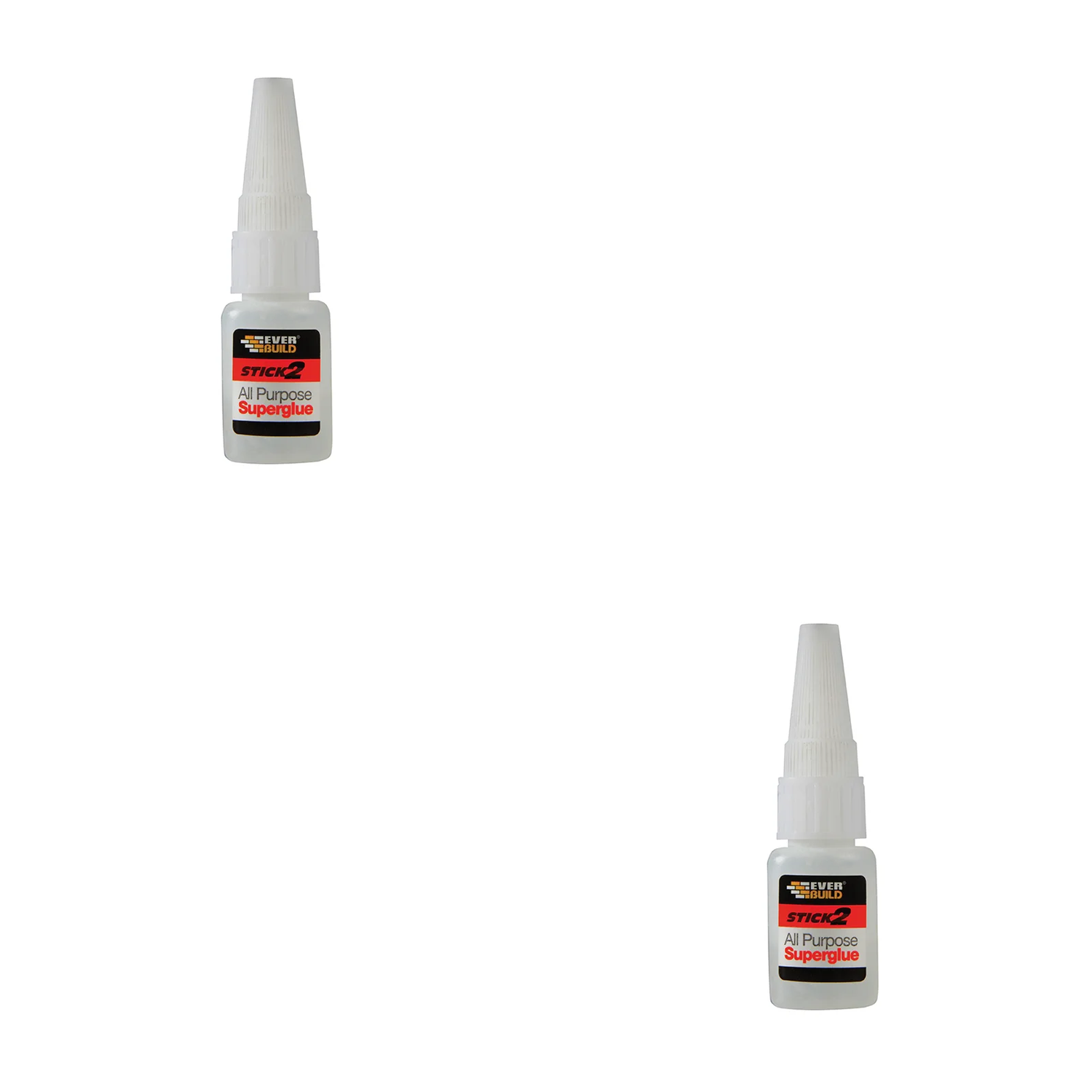 Everbuild Sika Stick 2 All Purpose Superglue Bottle 5g - 483374