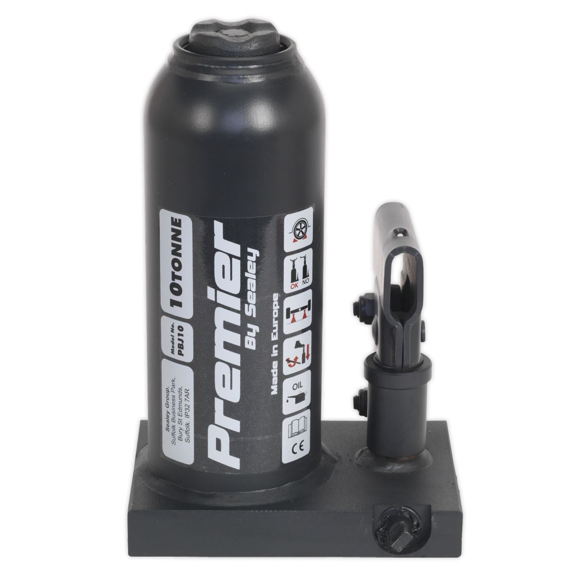 Sealey Premier Bottle Jack 10tonne PBJ10