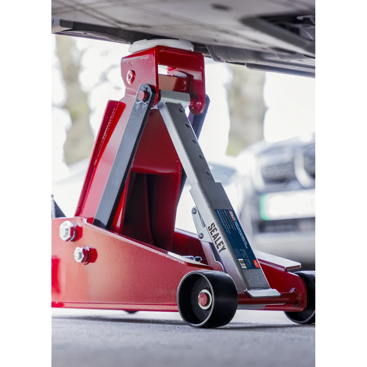 Sealey Safety Support Brace for Hydraulic Floor Jacks 2 Tonne