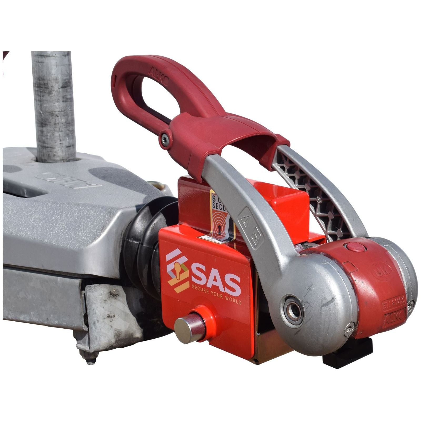 SAS Fortress 2 Gold Hitch Lock For AL-KO Stabilising Head Bailey & Swift Caravan