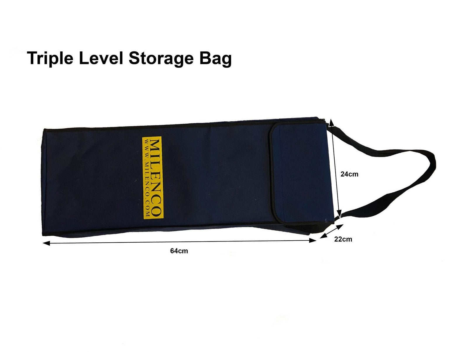 Milenco Triple Level Accessory Storage Bag – Carry Case for Milenco Triple Level Ramps (84×24×22cm)