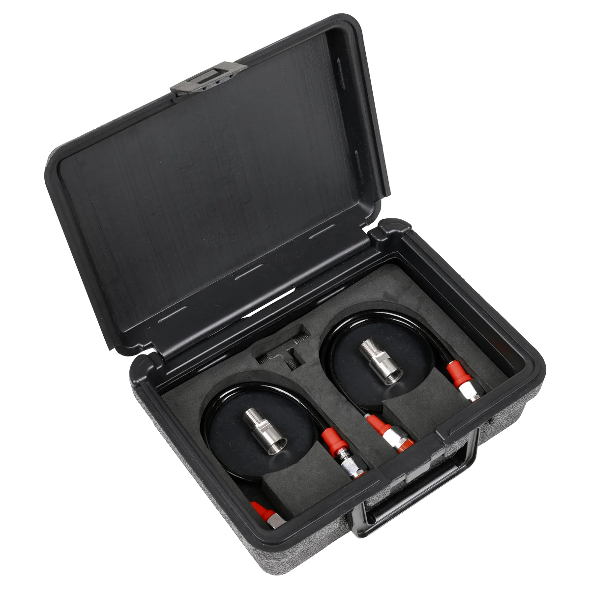 Sealey Digital Fuel Injection Pressure Test Kit VS566 6 Piece