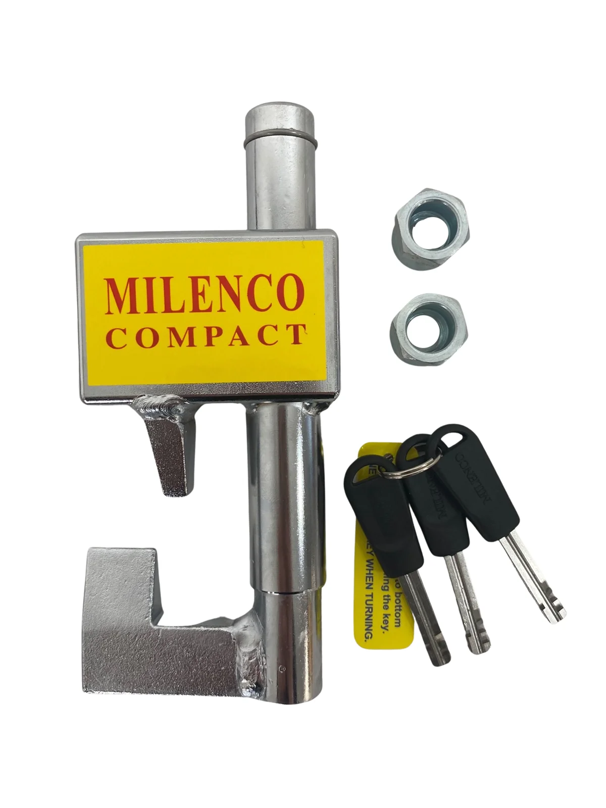 Milenco Compact AKS 3004 Hitch Lock – SCM MP03 & Sold Secure Gold Approved (Fits AL-KO AKS 2004/3004/AKS10) – 4992
