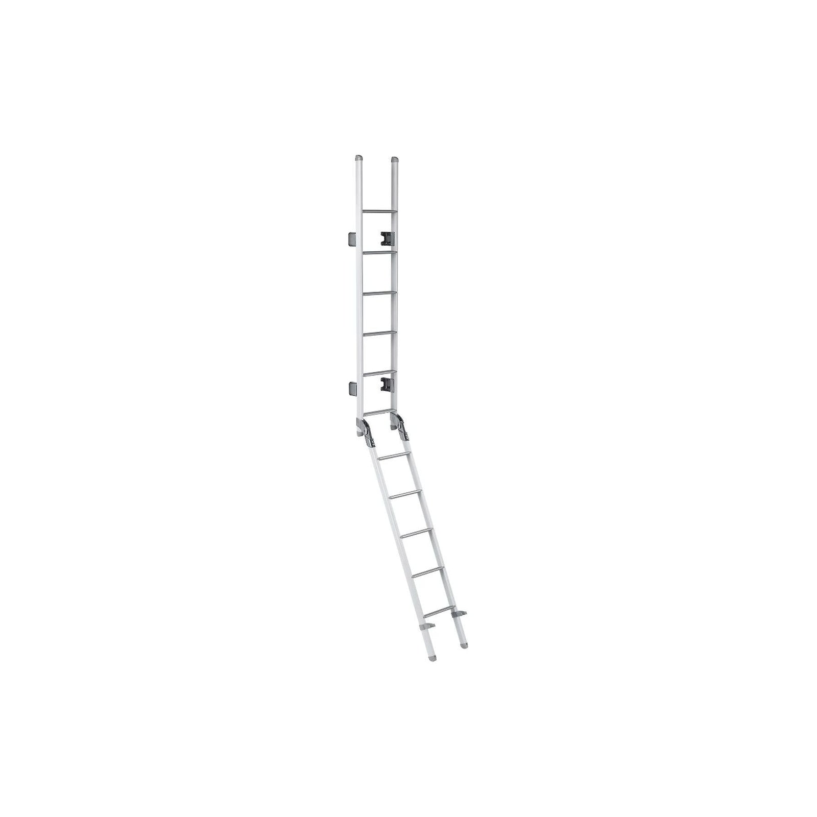 Thule Ladder Deluxe foldable double ladder 11 steps anodised gray