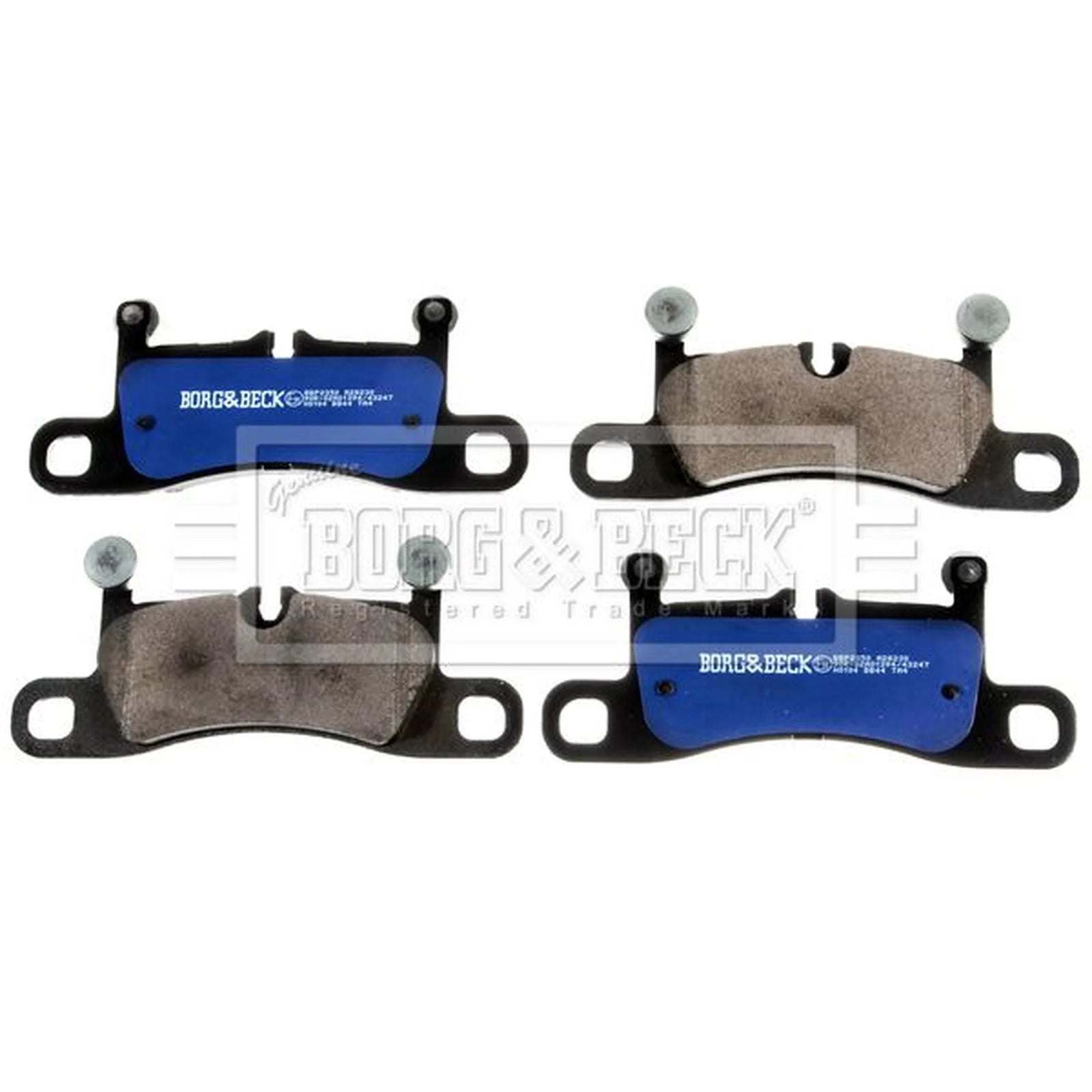 Borg & Beck 4 x Rear Brake Pad Set BBP2350