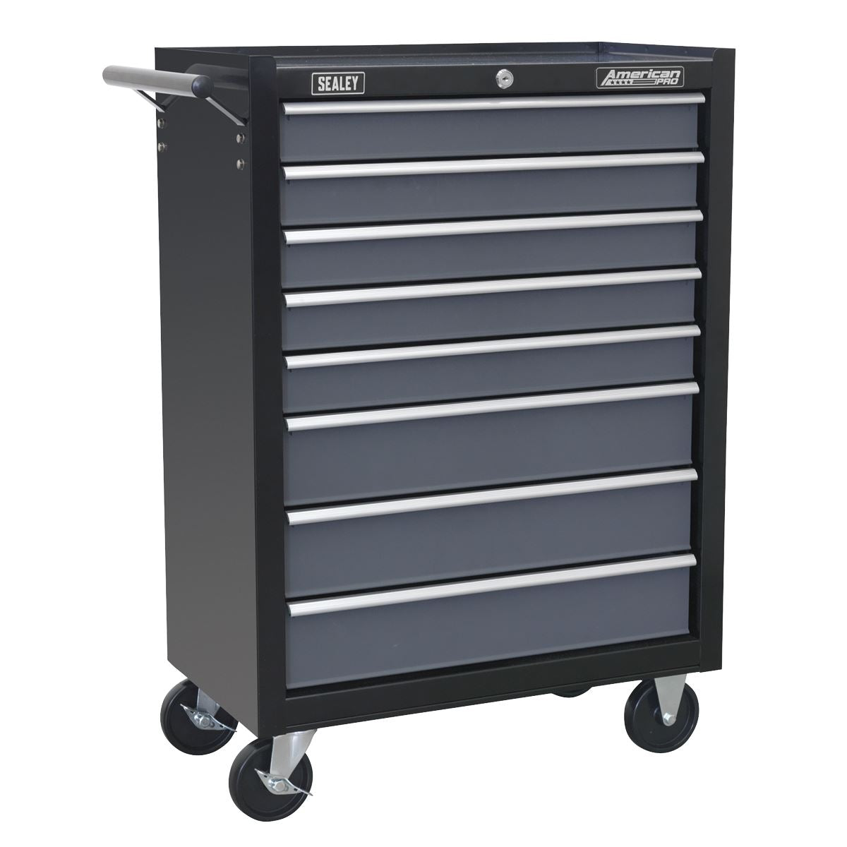 Sealey Tool Chest Combination 16 Drawer with Ball-Bearing Slides Black/Grey
