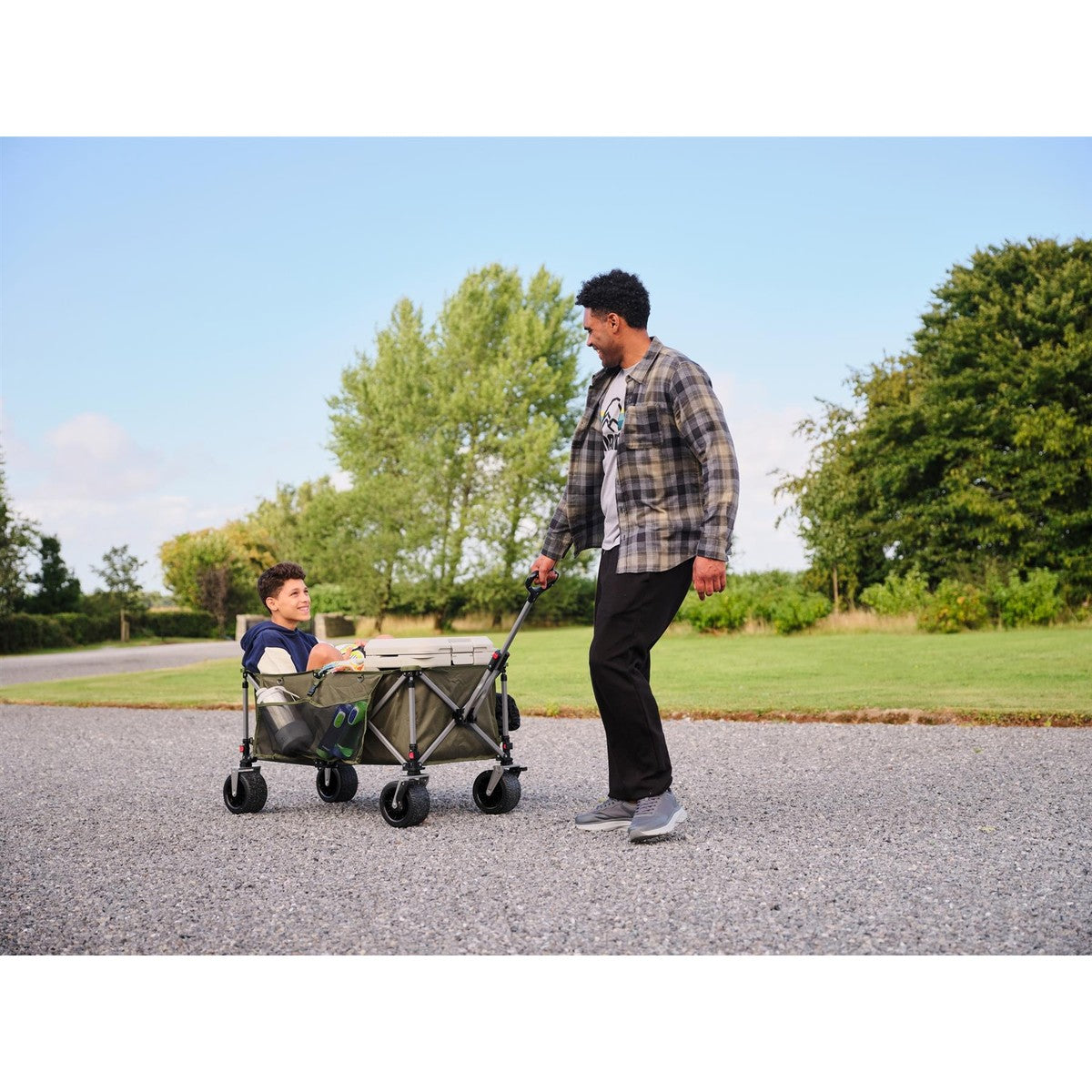 Coleman Ultimate Terrain Wagon Pull Along Trolley Cart 180kg