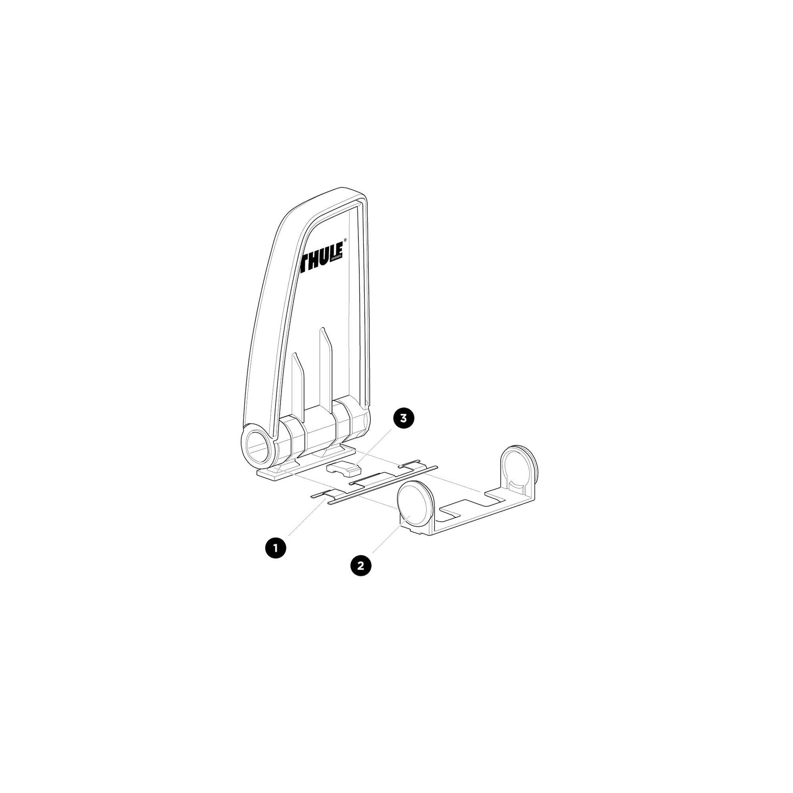 Thule Cap 315 - Durable Cargo Carrier Accessory