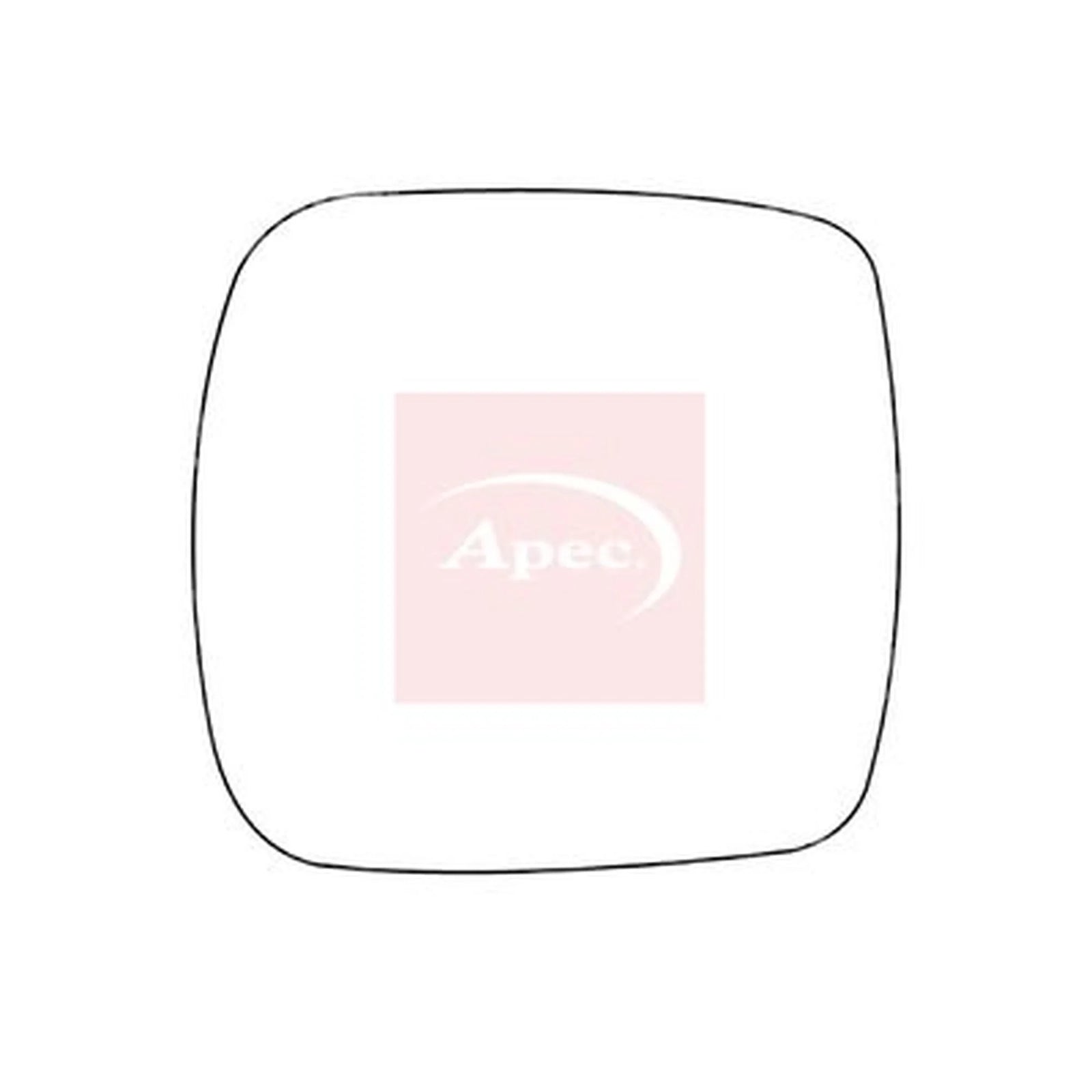 Apec Exterior Wing Mirror Glass both sides AMS2732
