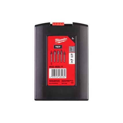 Milwaukee Burrs Tc 6X10mm Set -5Pc