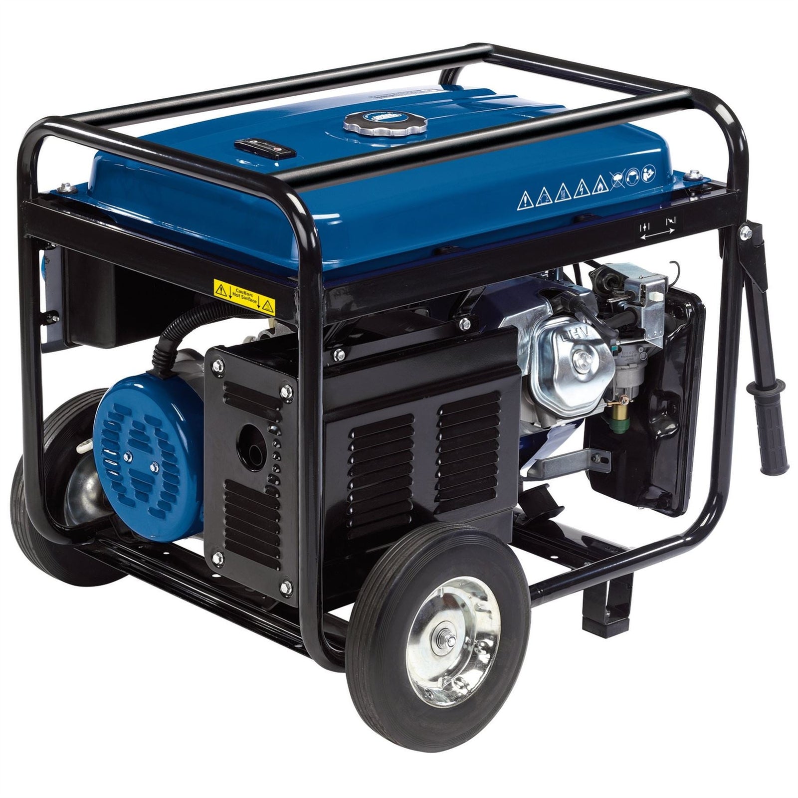 Draper Petrol Generator with Wheels, 2500W 87088