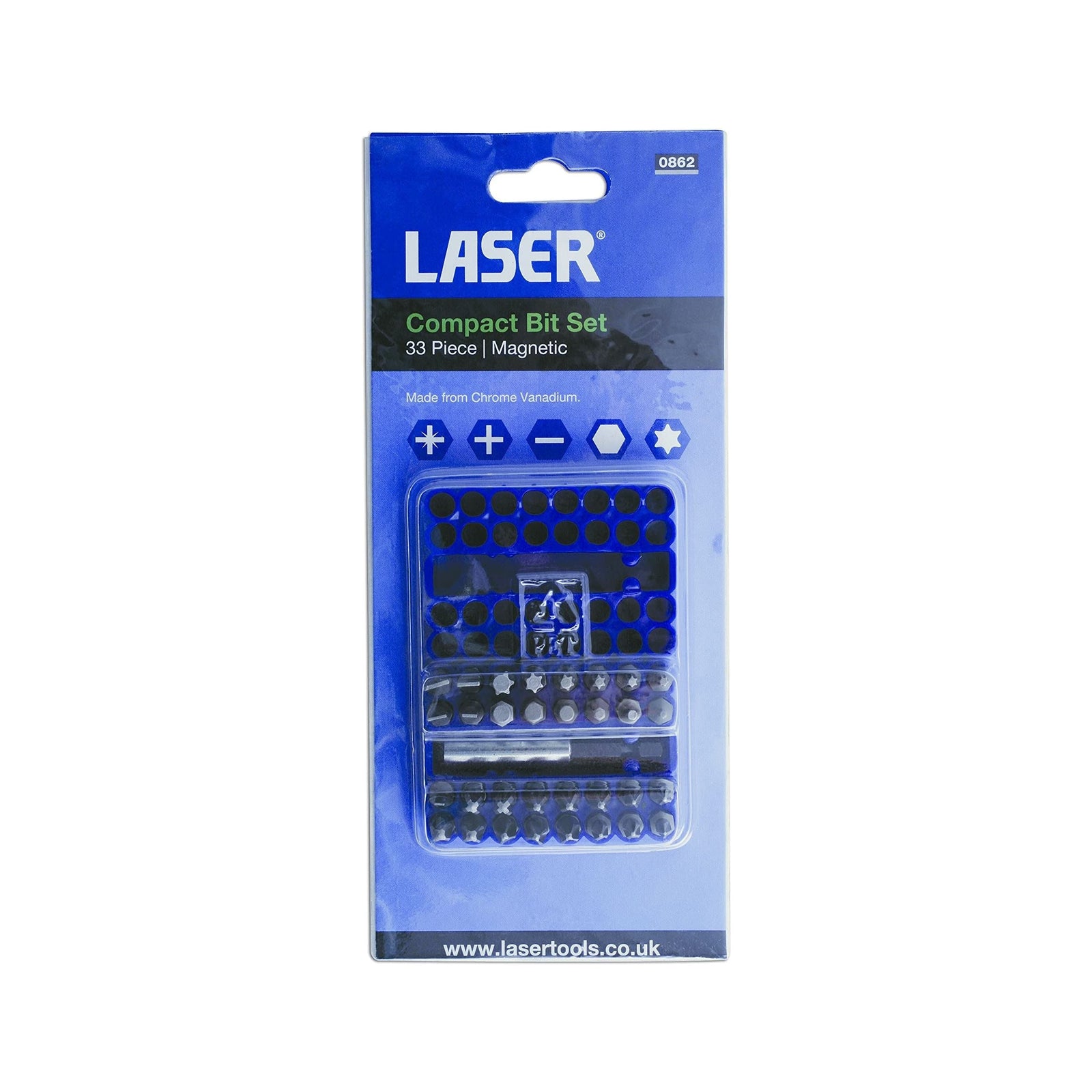Laser Bit Set 33pc 0862