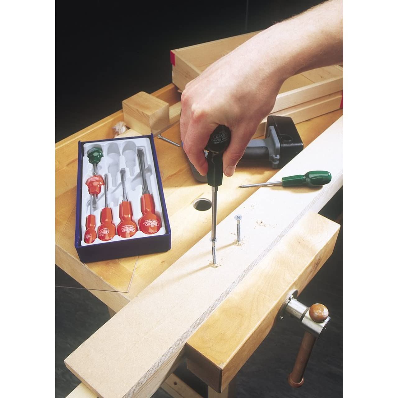 Draper Cabinet Pattern Screwdriver Set (8 Piece) 14077