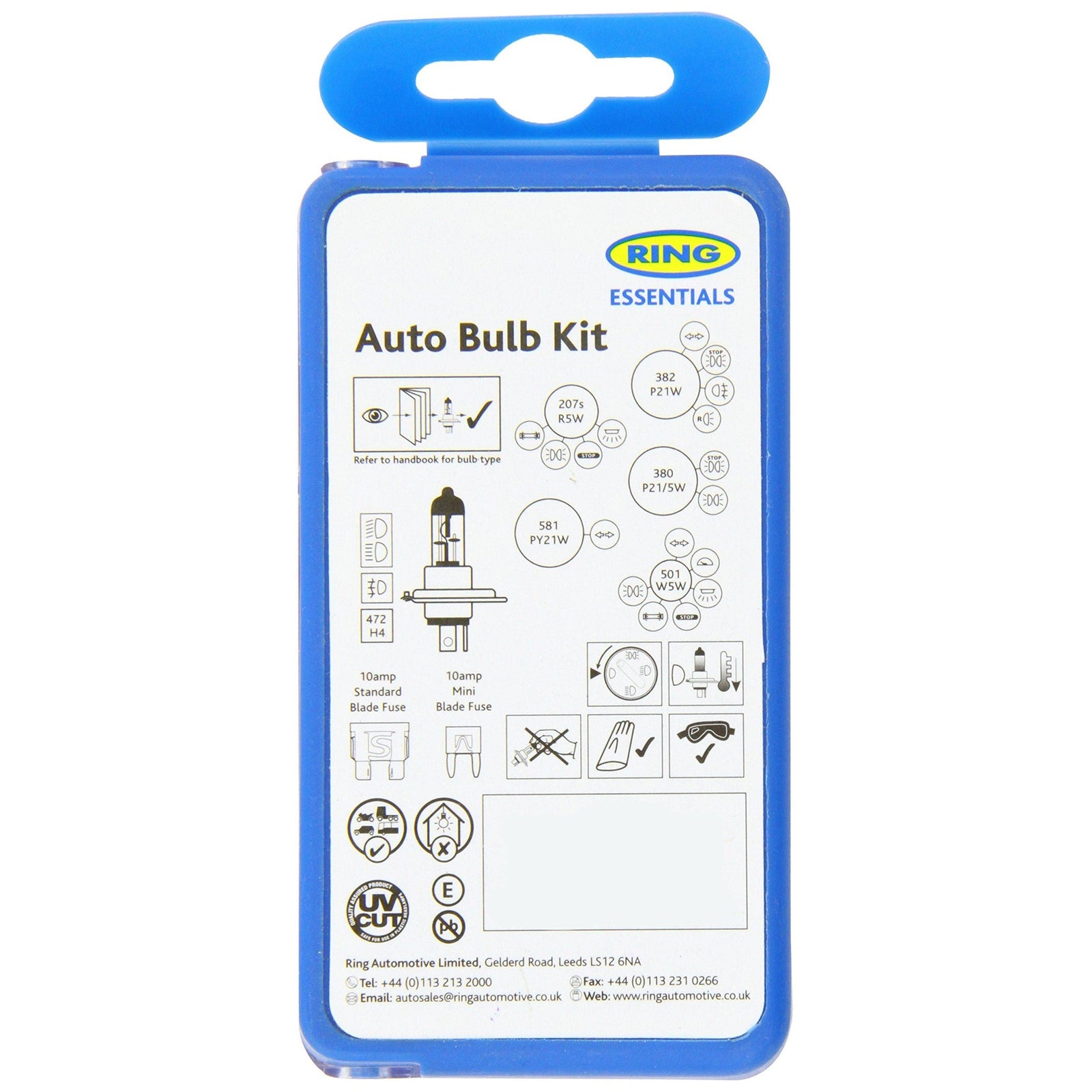 Ring Automotive BU050 H4 Bulb Kit