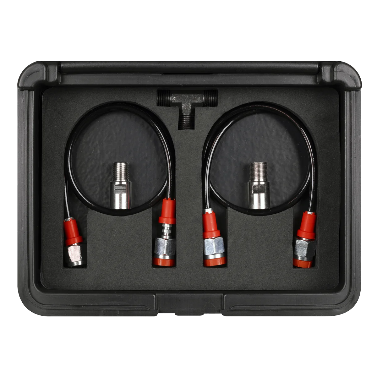 Sealey Digital Fuel Injection Pressure Test Kit VS566 6 Piece