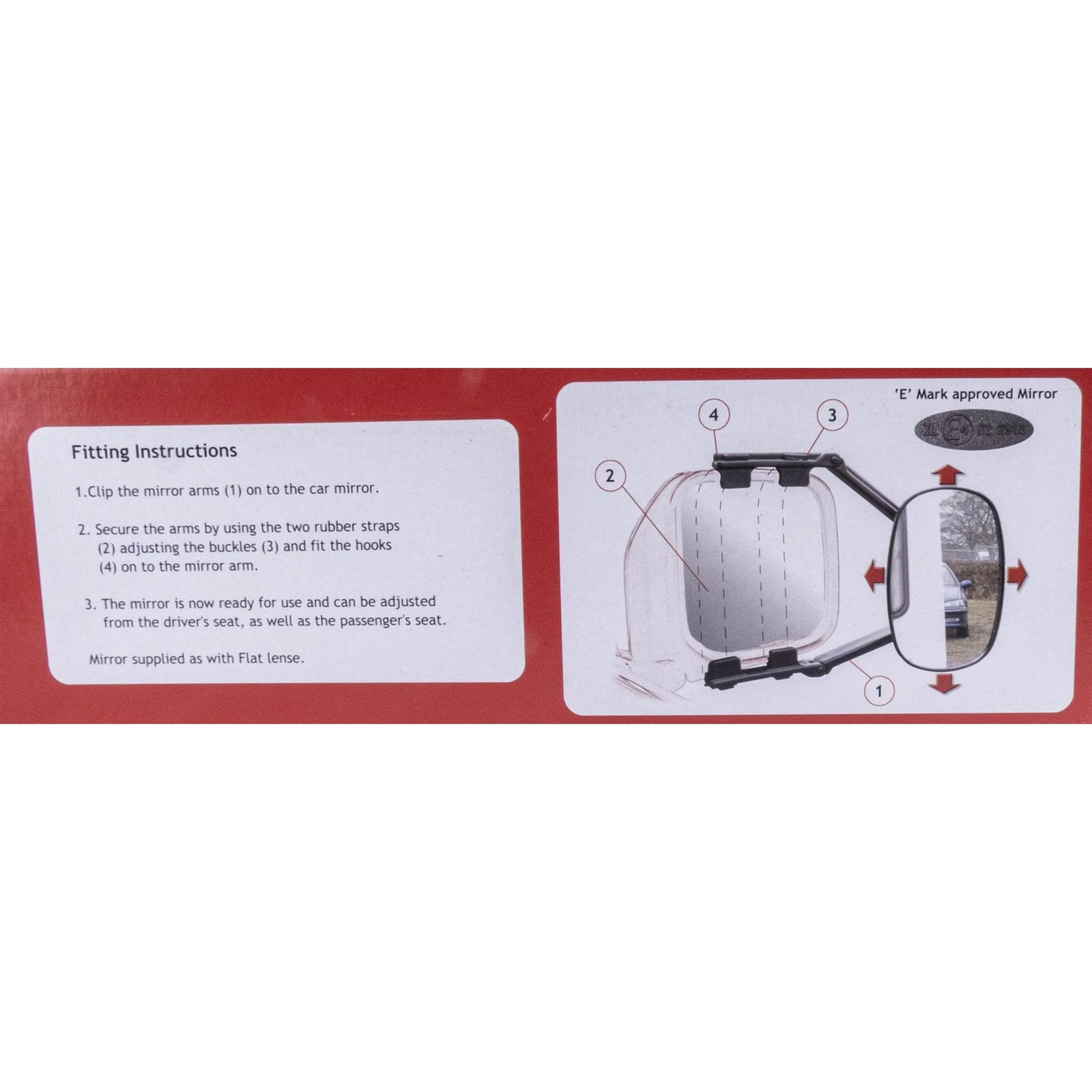 PLS 4x4 Towing Mirror Vision E Approved SM0060