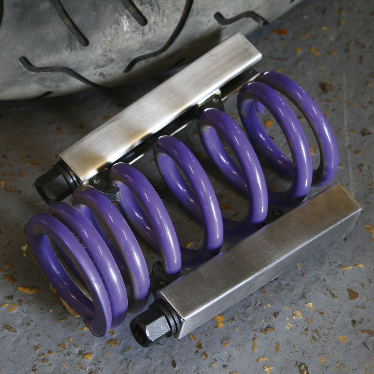 Sealey VS1824 Motorcycle Motorbike ATV Coil Spring Compressor Install & Removal