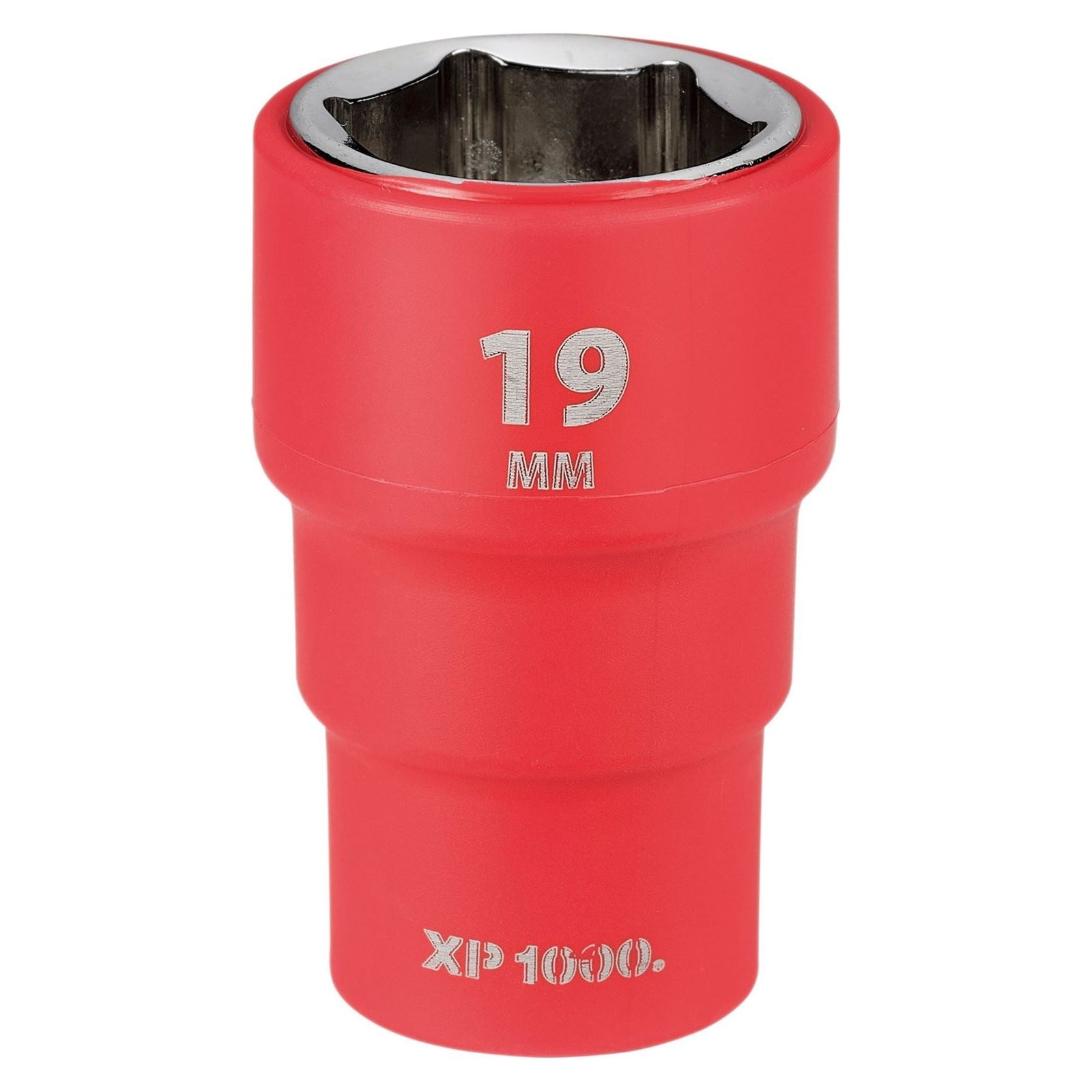 Draper XP1000 VDE Socket, 3/8" Sq. Dr., 19mm