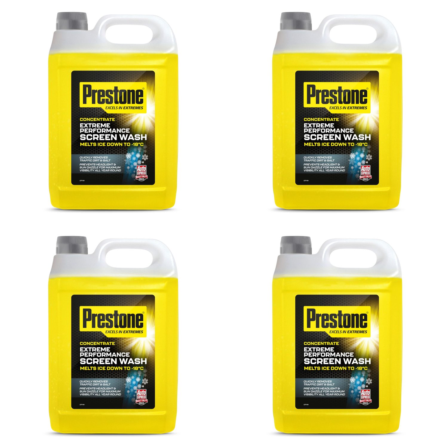 Prestone Screen Wash 5 Litre - Extreme Performance Concentrated