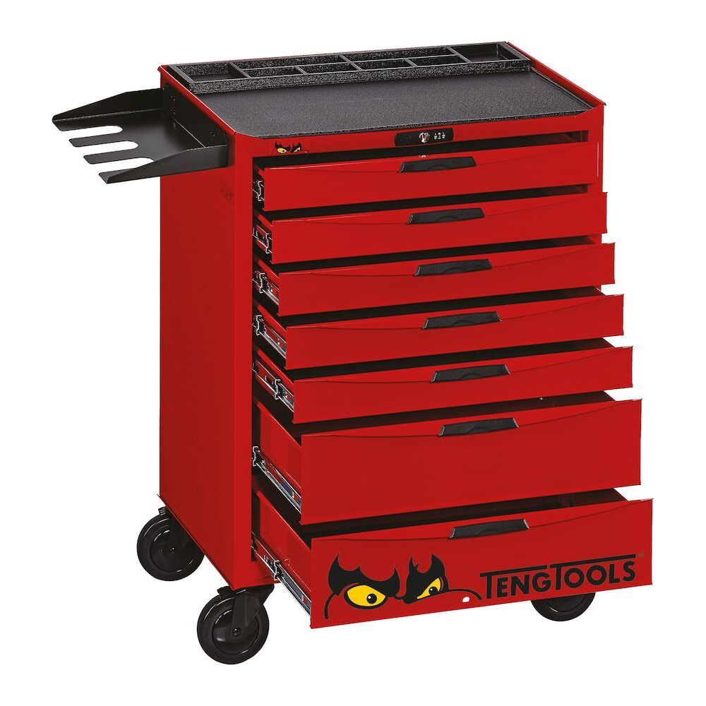 Teng Tools Power tool shelf organizer side mounted