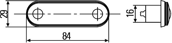 Hella Door Entry Light 2XT 959 510-657