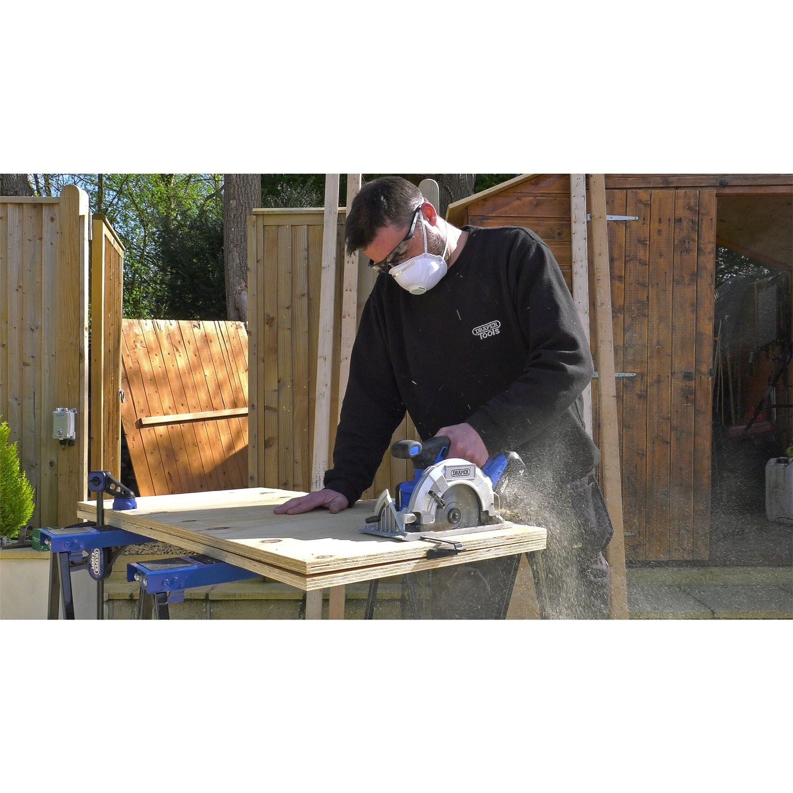Draper D20 20V Brushless Circular Saw (Sold Bare) 55519