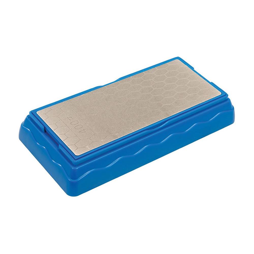Silverline Double-Sided Diamond Bench Stone 400 / 1000 Grit