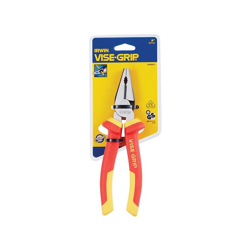 Irwin® Vise-Grip® VDE Combination Pliers - High Leverage 200mm