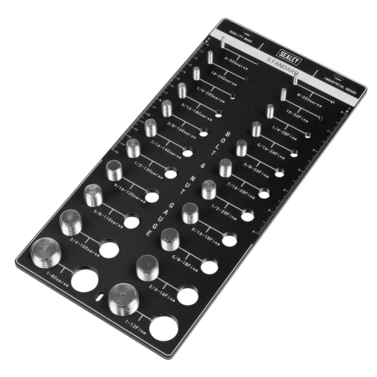 Sealey Imperial Nut & Bolt Checker AK29 - 22 Sizes