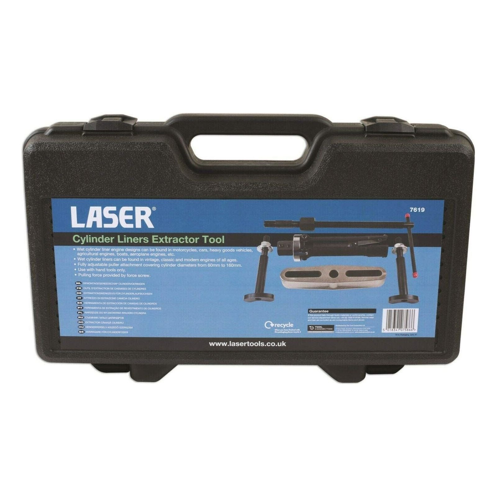 Laser Cylinder Liners Extractor Tool 7619